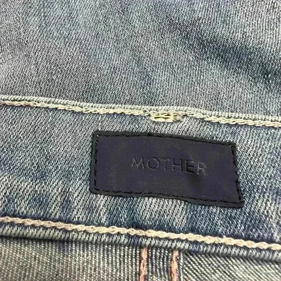 Mother The Mid Rise Dazzler Ankle Fray in Jackpot Size 23 - Picture 8 of 12